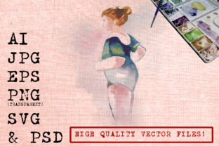 A Charming Watercolor Illustration for Crafting and Graphics