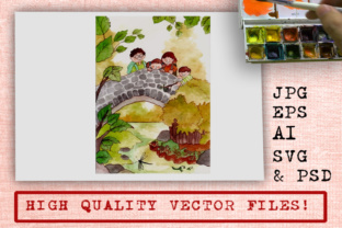 A Practical Review of the 'Children Looking at a River' Embroidery Design