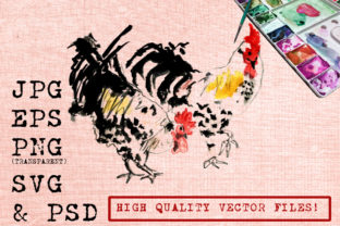 A Practical Review of the Twice Rooster Watercolor Graphic
