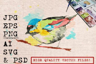 A Review of the Little Bird Watercolor Graphics Asset