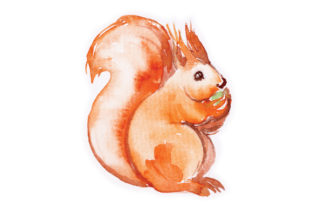 Crafting Spring Brand Stories with a Watercolour Squirrel