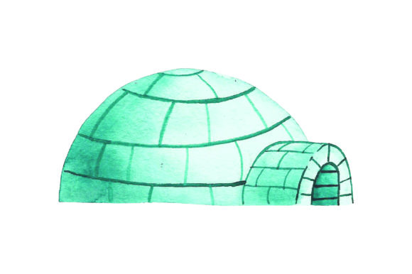 Crafting Winter Brand Stories with a Watercolor Igloo