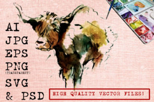 The Brown Buffalo Watercolor: A Graphics Asset for Story-Driven Brands